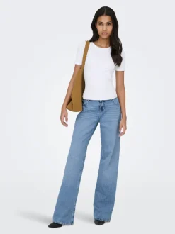 Sale ONLBRENDA Lav talje Straight fit Jeans Dame Jeans|Jeans