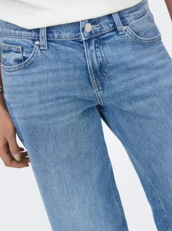 Online ONLBRENDA Lav talje Wide leg fit Jeans Dame Jeans|Jeans