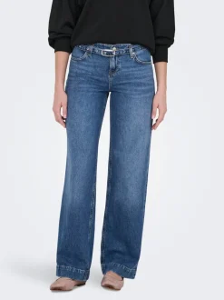 Hot ONLBRENDA Lav talje Wide leg fit Jeans Dame Jeans|Jeans