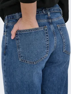 Hot ONLBRENDA Lav talje Wide leg fit Jeans Dame Jeans|Jeans