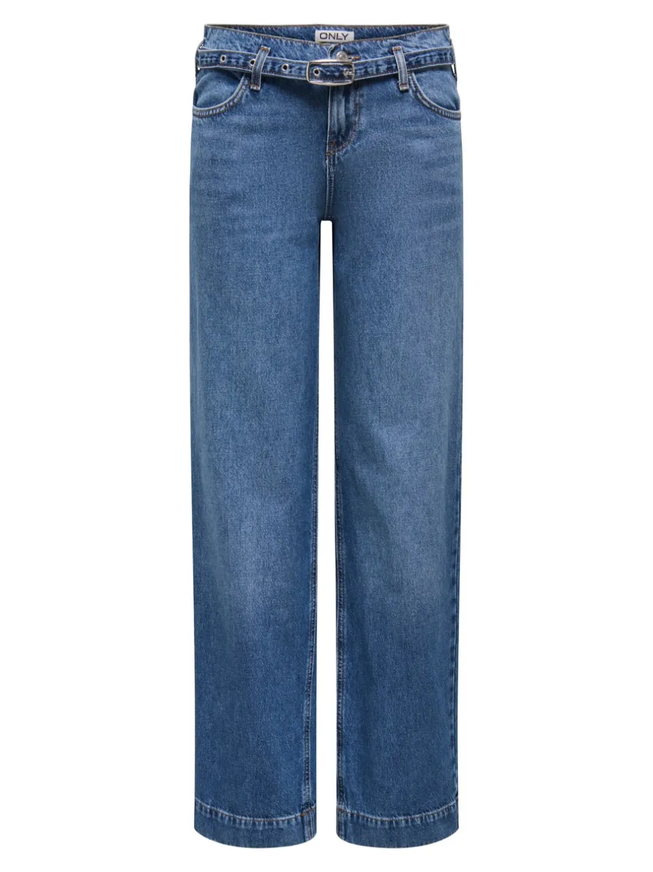 Hot ONLBRENDA Lav talje Wide leg fit Jeans Dame Jeans|Jeans