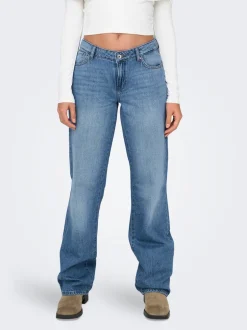 ONLBRITNEY Lav talje Straight fit Jeans Dame Jeans|Jeans
