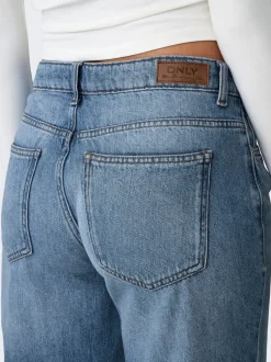 ONLBRITNEY Lav talje Straight fit Jeans Dame Jeans|Jeans