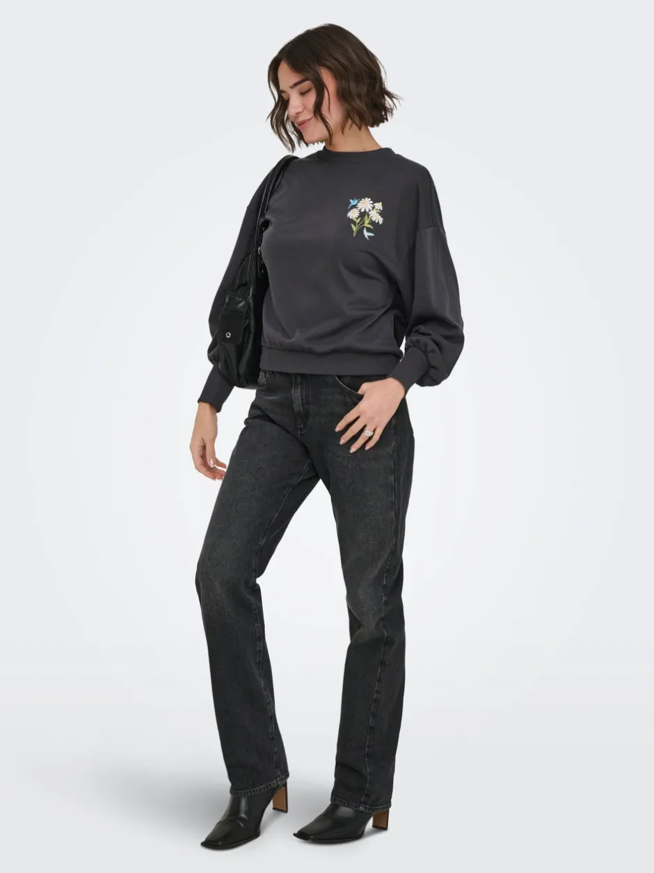 New ONLBROOKE Sweatshirt Dame Sweatshirts