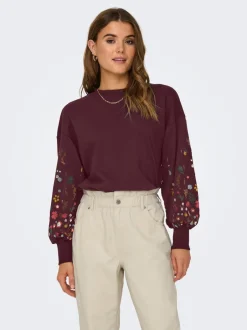 New ONLBROOKE Sweatshirt Dame Sweatshirts