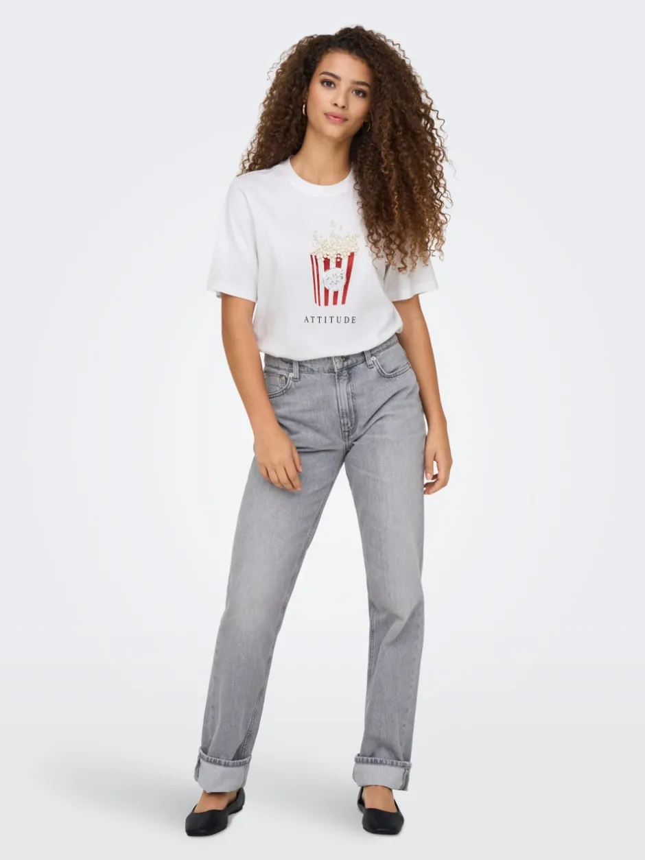 New ONLBURST T-shirt Dame Toppe
