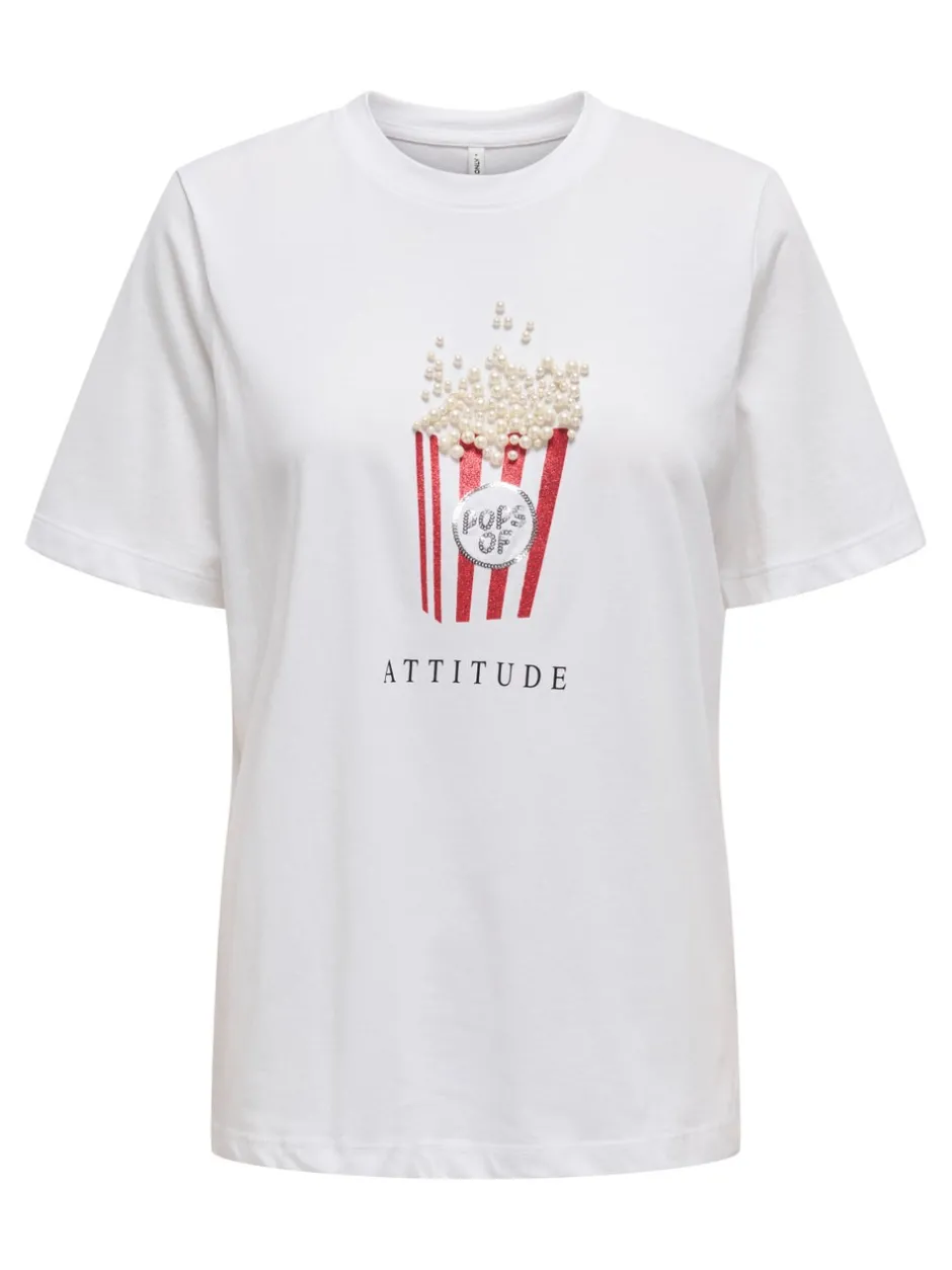 New ONLBURST T-shirt Dame Toppe