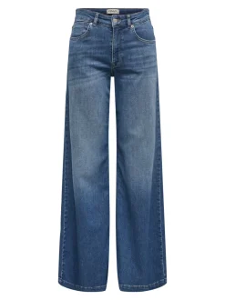 Sale ONLCALIFORNIA Mellemhøj talje Flared fit Jeans Dame Jeans|Jeans