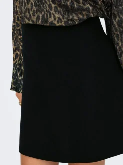 Best ONLCALINA Striknederdel Mininederdel Dame Nederdele