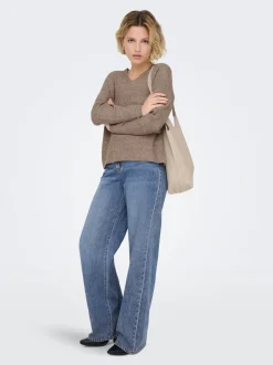 Online ONLCAMILLA Striktrøje Dame Strik & Cardigans