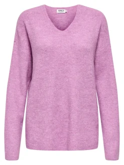 Online ONLCAMILLA Striktrøje Dame Strik & Cardigans