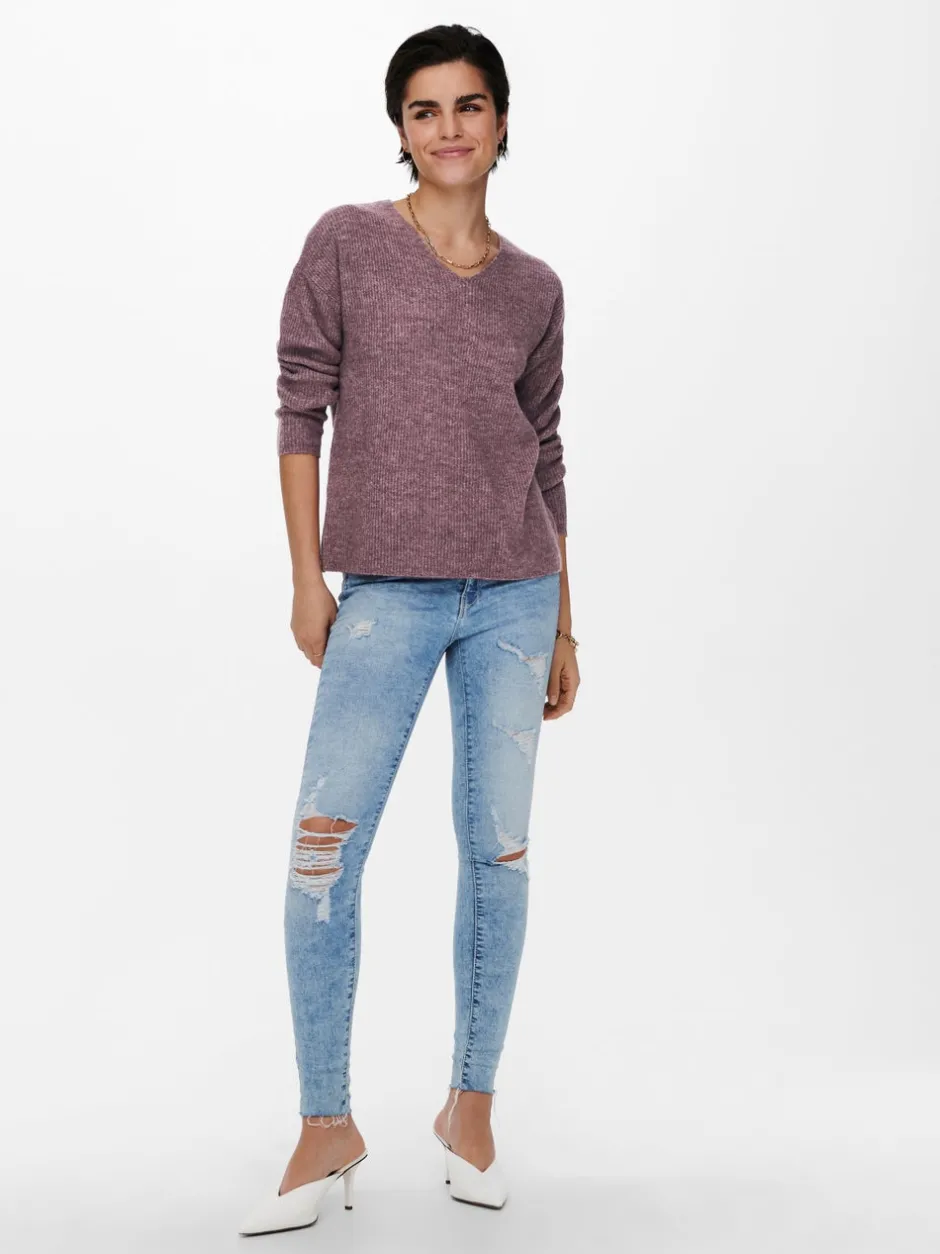 Outlet ONLCAMILLA Striktrøje Dame Strik & Cardigans