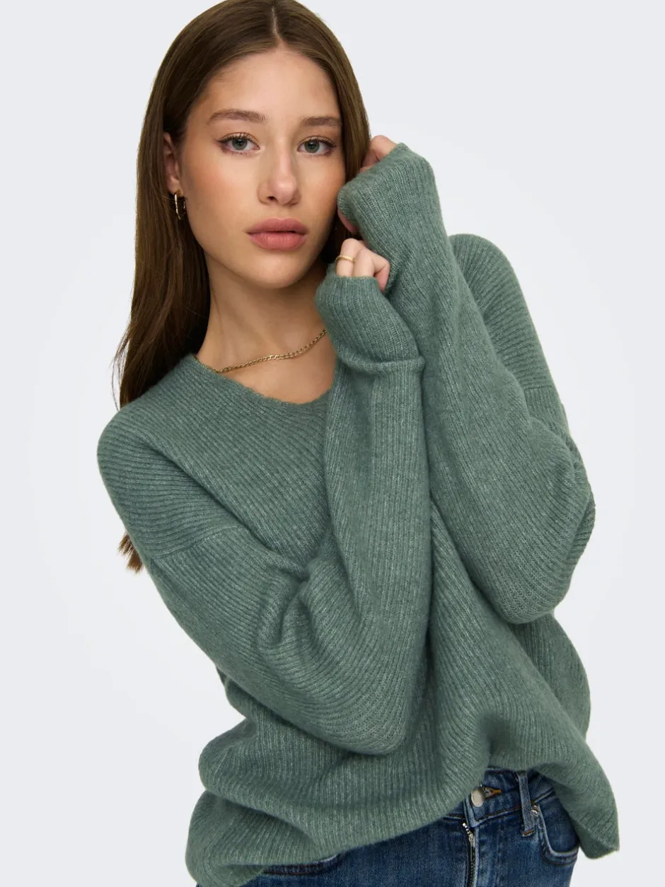 Best ONLCAMILLA Striktrøje Dame Strik & Cardigans