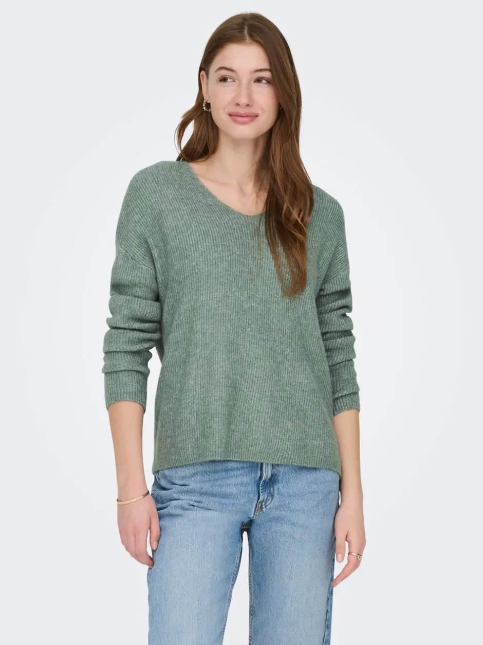 Best ONLCAMILLA Striktrøje Dame Strik & Cardigans