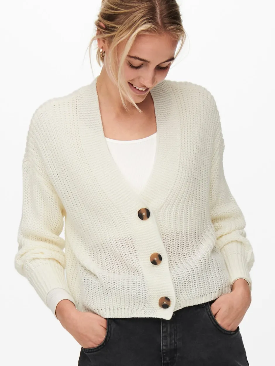 New ONLCAROL Cardigan Dame Strik & Cardigans