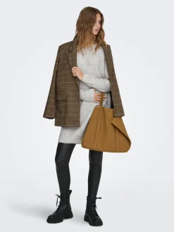 Best ONLCAROL Lang kjole Dame Strik & Cardigans|Kjoler