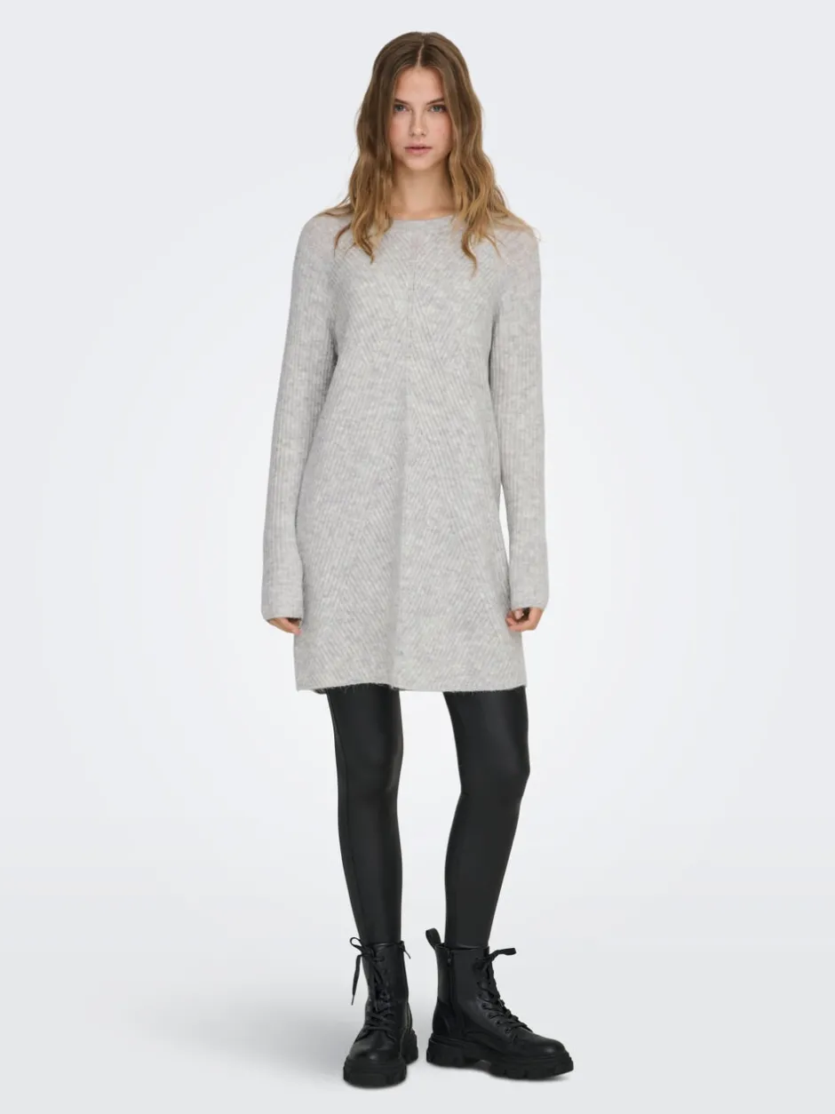 Best ONLCAROL Lang kjole Dame Strik & Cardigans|Kjoler