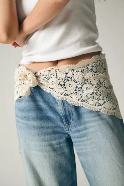 Clearance ONLCARRIE Mellemhøj talje Wide leg fit Jeans Dame Jeans|Jeans