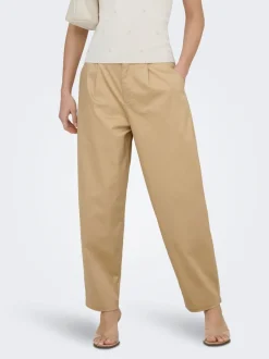 New ONLCASIL Barrel fit Chinobukser Dame Bukser