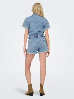 Online ONLCASTEL Regular fit Denimjumpsuit Dame Jumpsuits|Double Denim