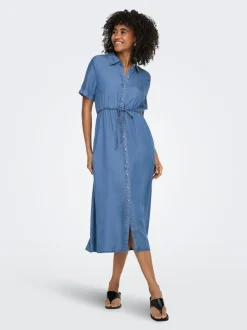 Discount ONLCHARIS Lang kjole Dame Kjoler