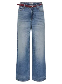 Clearance ONLCHARLOT Mellemhøj talje Wide leg fit Jeans Dame Jeans|Jeans