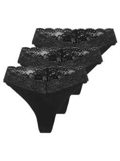 Outlet ONLCHLOE 3-pack trusse Dame Lingeri & Nattøj|Accessories