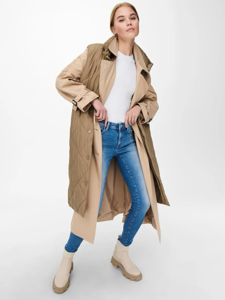 Best ONLCHLOE Trenchcoat Dame Jakker Og Frakker