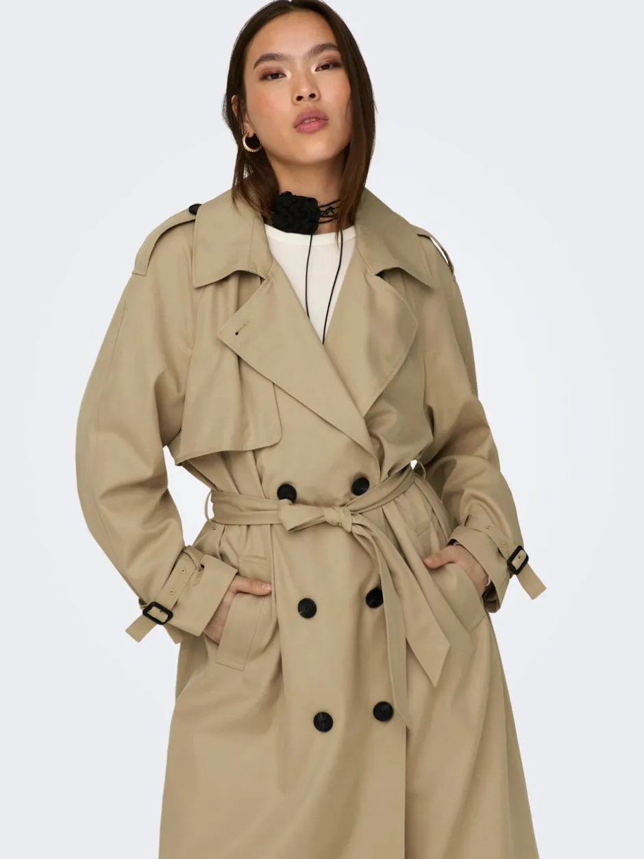 Best ONLCHLOE Trenchcoat Dame Jakker Og Frakker