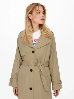 Sale -ONLCHLOE Trenchcoat Dame Jakker Og Frakker