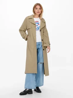 Sale -ONLCHLOE Trenchcoat Dame Jakker Og Frakker