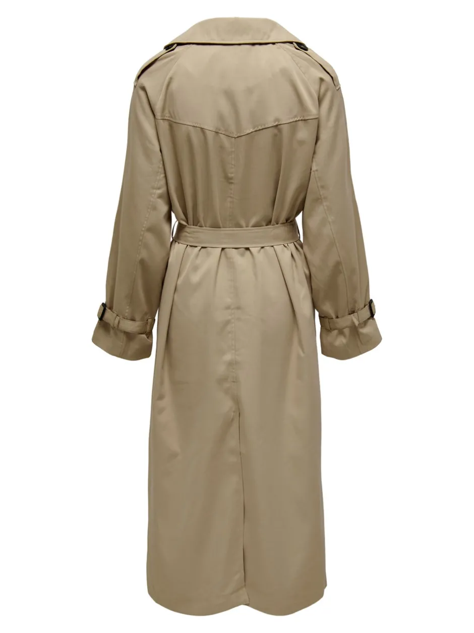 Sale -ONLCHLOE Trenchcoat Dame Jakker Og Frakker