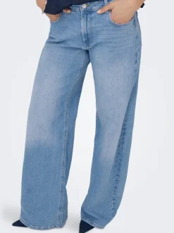 New ONLCHRIS Lav talje Wide leg fit Jeans Dame Jeans|Jeans