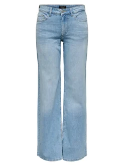 Hot ONLCHRIS Mellemhøj talje Wide leg fit Jeans Dame Jeans|Jeans