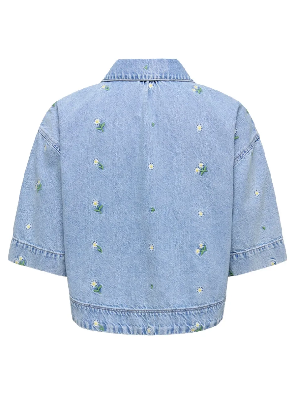 Sale ONLCLEO Denim-skjorte Dame Skjorter