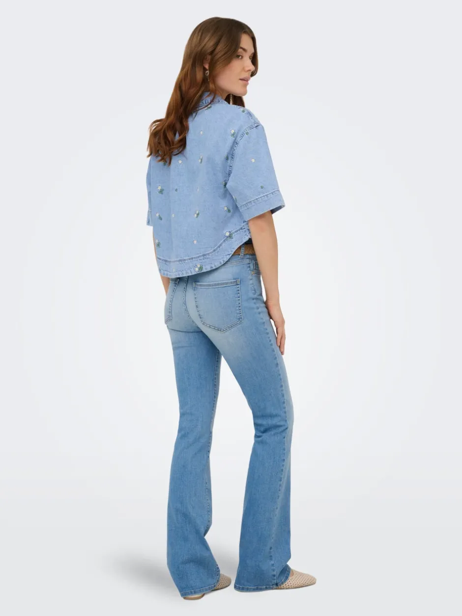 Sale ONLCLEO Denim-skjorte Dame Skjorter