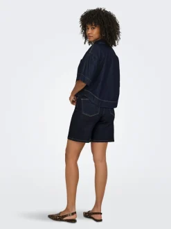 Outlet ONLCLEO Denim-skjorte Dame Double Denim|Skjorter