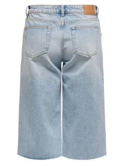 Hot ONLCOBAIN Mellemhøj talje Loose fit Denim-shorts Dame Shorts|Double Denim