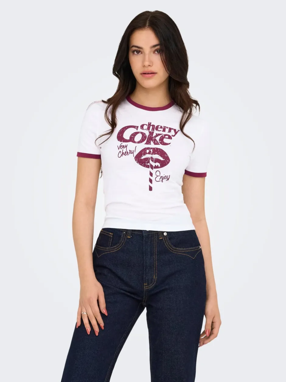 Clearance ONLCOCA T-shirt Dame Toppe