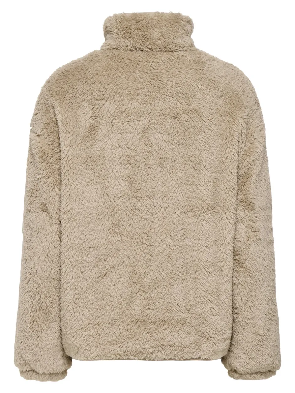 Clearance ONLCONTACT Teddy-frakke Dame Jakker Og Frakker