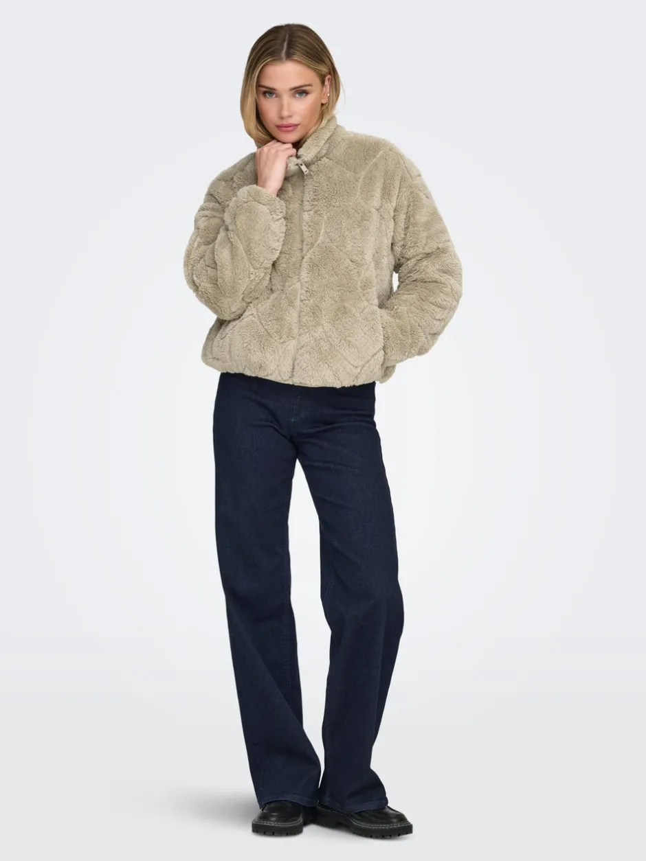 Outlet ONLCONTACT Teddy-jakke Dame Jakker Og Frakker