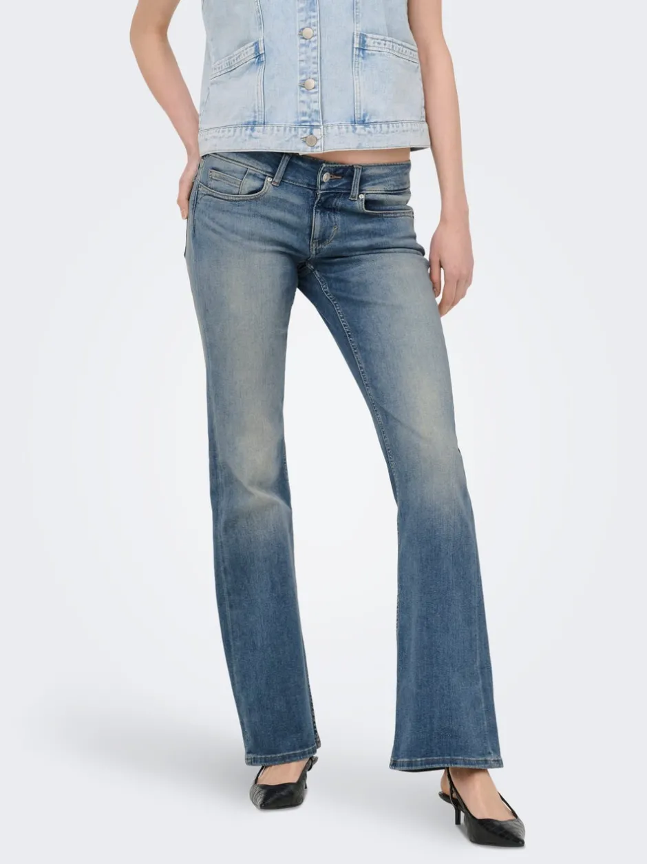 Best ONLCORAL Lav talje Flared fit Jeans Dame Jeans|Jeans