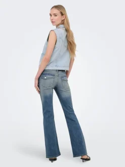 Best ONLCORAL Lav talje Flared fit Jeans Dame Jeans|Jeans