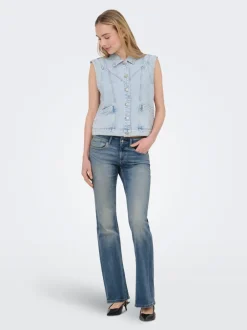 Best ONLCORAL Lav talje Flared fit Jeans Dame Jeans|Jeans