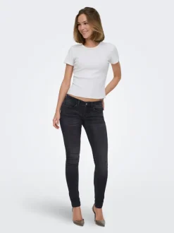 New ONLCORAL Lav talje Skinny fit Jeans Dame Jeans|Jeans