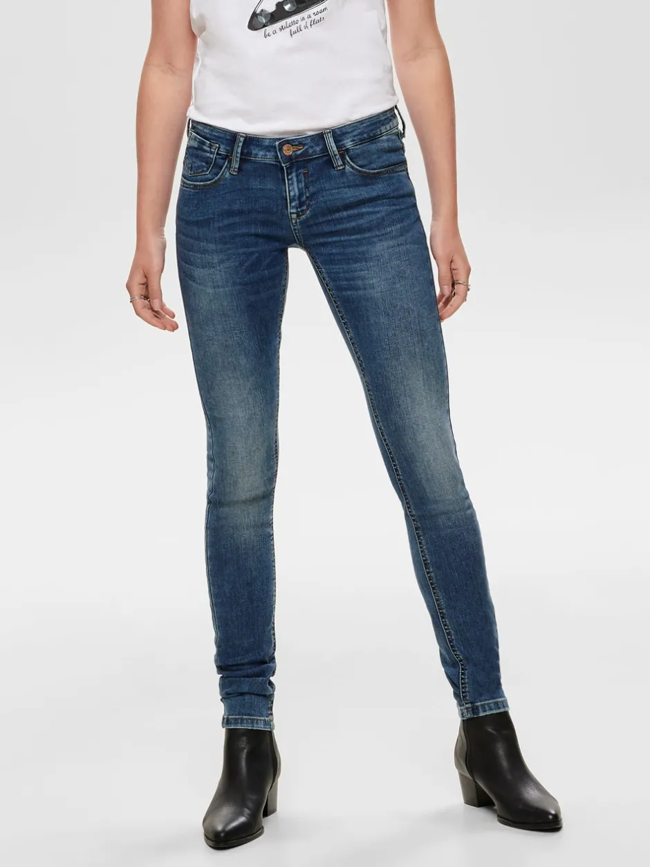 Outlet ONLCORAL Superlav talje Skinny fit Jeans Dame Jeans|Jeans