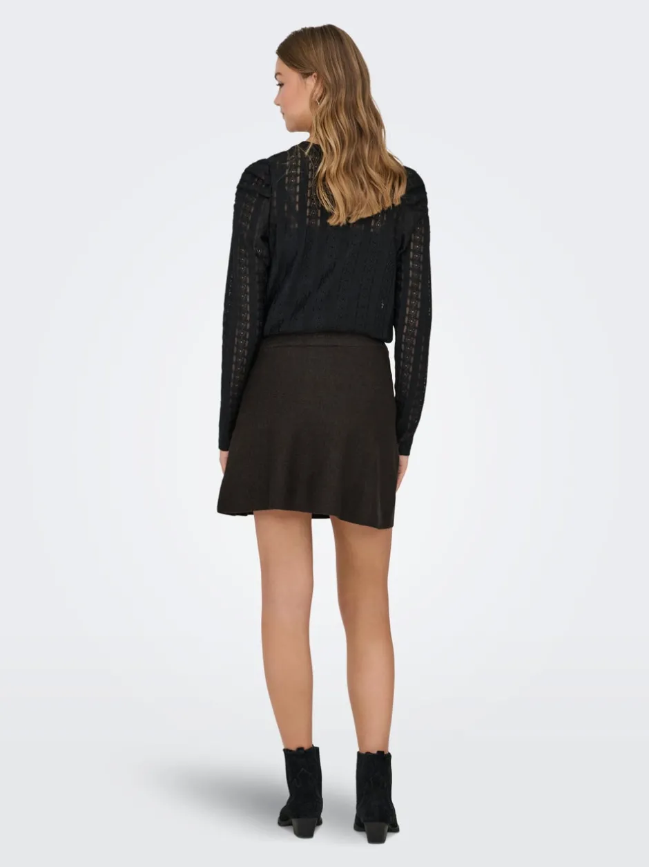 Online ONLCOSIMA Striknederdel Kort nederdel Dame Nederdele