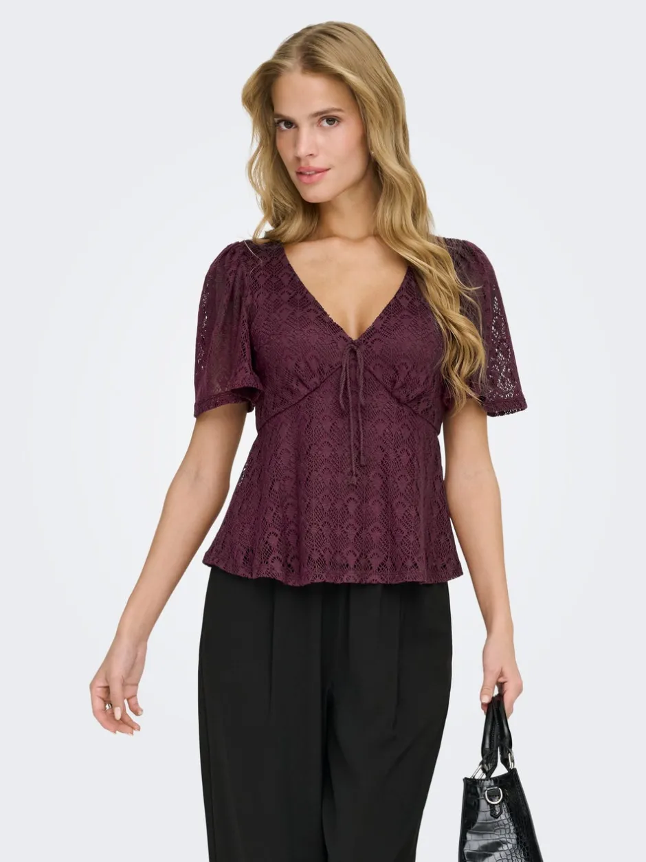 Discount ONLDANIELLA Top Dame Toppe