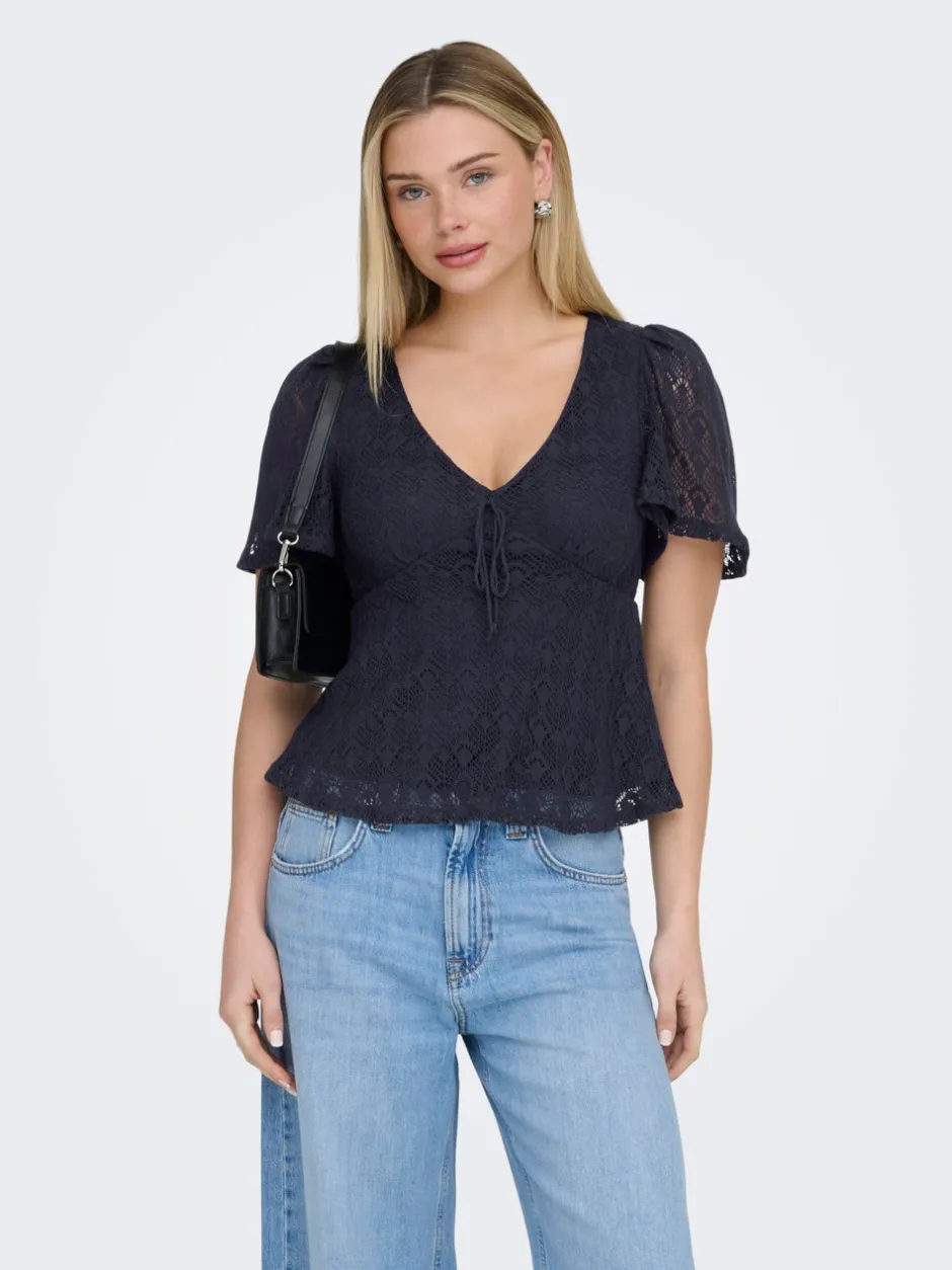 Discount ONLDANIELLA Top Dame Toppe