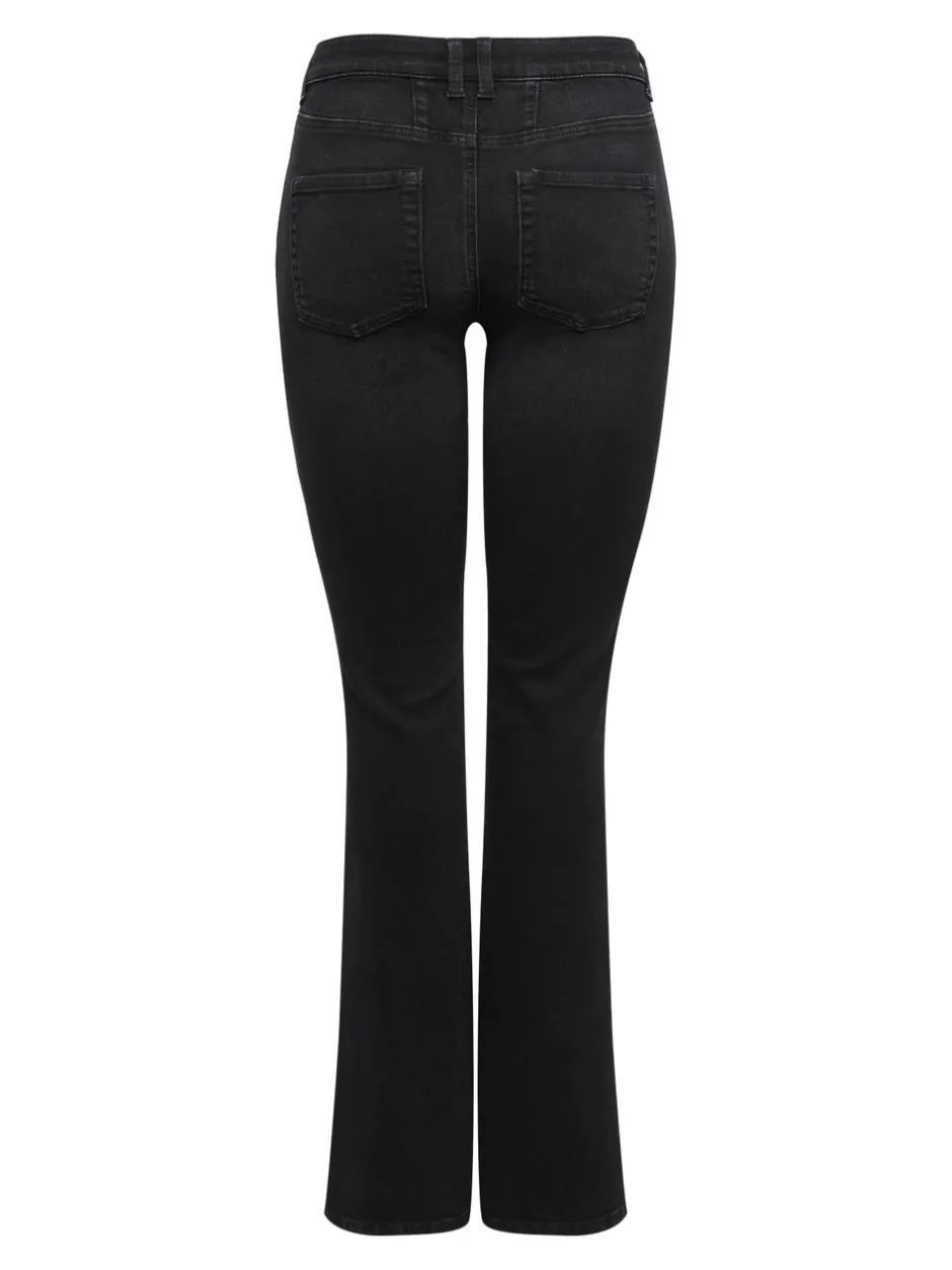 Sale ONLDARCY Høj talje Flared fit Jeans Dame Jeans|Jeans